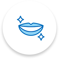 口腔内を清潔に保てる